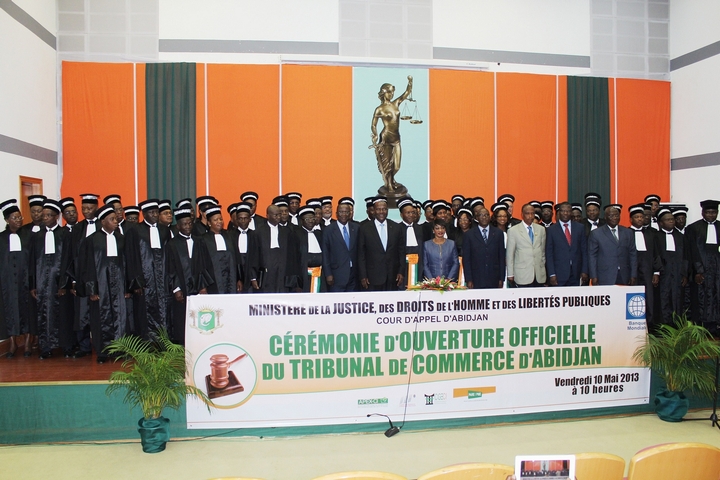 Tribunal de commerce d’Abidjan : Une juridiction qui redonne confiance